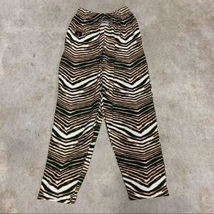 Zubaz Pants Size small NCAA Green Gold BAYLOR Bear